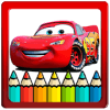Coloring book for Lightning Mcqueen