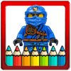 Coloring book for Lego of Ninjago