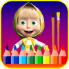 Masha and The Bear Coloring官方下载