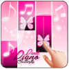 Pink piano tiles butterfly