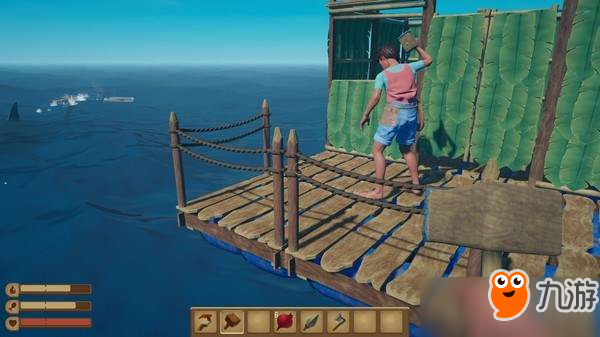 打造海上堡垒！生存建造游戏《Raft》即将上架Steam