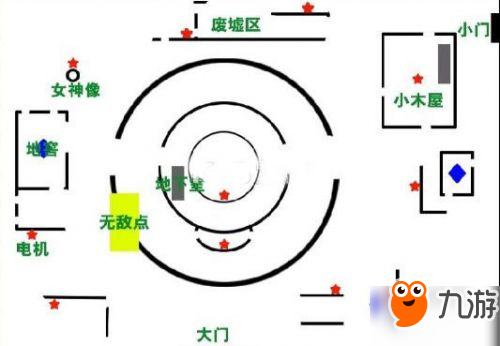 第五人格圣心医院电机在哪 第五人格圣心医院地图