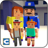 Blocky Police Dad Family: Criminals Chase Game手机版下载