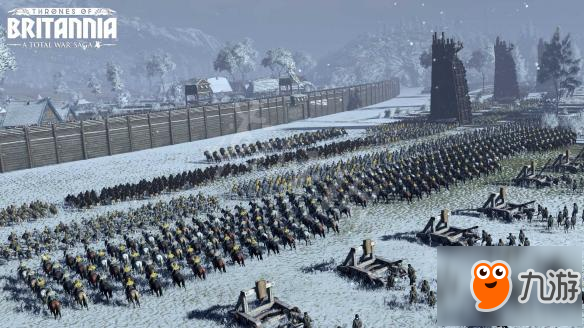 《全面战争传奇：大不列颠王座》盾墙实战效果演示 盾墙好用吗？