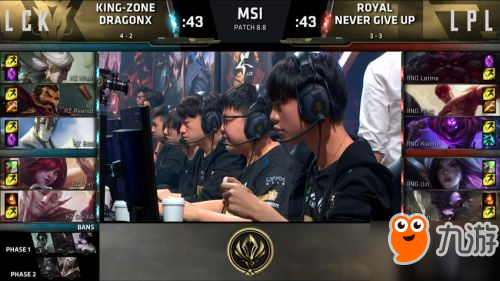 lol2018msi季中賽5月14日RNGvsKZ：Uzi超神卡莎秀翻全場助RNG獲勝