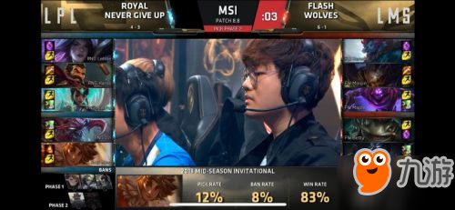 lol2018msi5月14日RNGvsFW：RNG戰(zhàn)勝FW收獲兩連勝