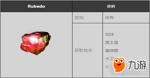 星際戰(zhàn)甲Rubedo材料在哪獲得 Rubedo材料獲取方法詳解