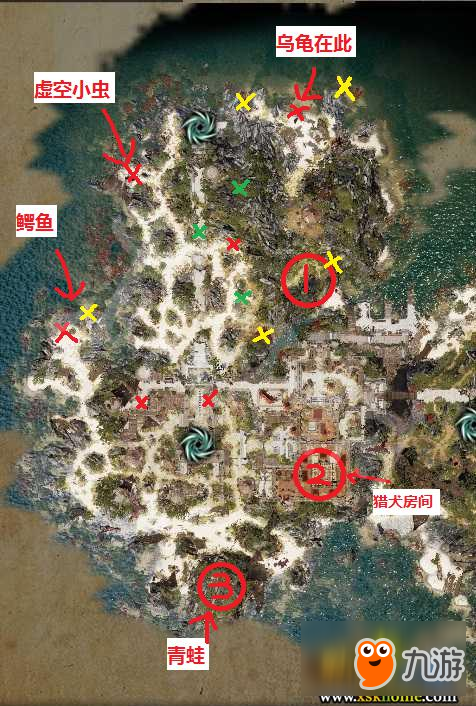 《神界：原罪2》歡樂堡開局不戰(zhàn)斗到達3級完美線路分享