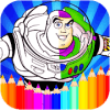 Buzz Lightyear : Coloring Toys Story Book