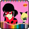 Coloring Book for Ladybug and Cat Noir安卓手机版下载