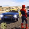 Police Car Superhero Racing Stunts Game