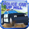 Police Car Up Hill