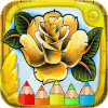 Coloring Flowers Roses