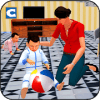 Virtual Happy Mother Twins Baby Family Game手机版下载