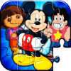 Cartoons Puzzle Game For Kids