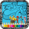 Drawing And Coloring: Real Super Watch Battle Car最新安卓下载