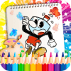 Coloring Cuphead Book Game