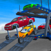 Elevated Car Transporter Game: Cargo truck Driver