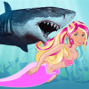 Princess Shark Attack Mermaid