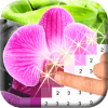 Color by Number: Flowers Pixel Art Game