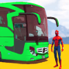 Superhero Modern Bus Coach Driver Simulator 2018