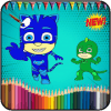 游戏下载Coloring book for PJ-Masks