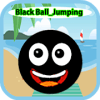 Black ball jumping