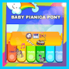 Baby Pianica Pony Rainbow