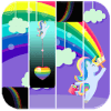 Kawaii Rainbow Piano Tiles - Cute Unicorn中文版下载