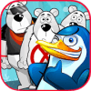 Angry Penguins Adventure - Penguins Attacks Bears
