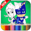 PJ Hero Masks Coloring Book