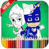 游戏下载PJ Hero Masks Coloring Book