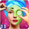 Face makeup & beauty spa salon makeover games 3D