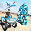 US Police ATV Quad Bike Robot Car Transporter Game如何升级版本