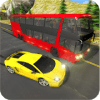 Racing In Bus: Real Highway Traffic