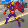 Flying Captain Superhero robot Crime City Battle中文版下载