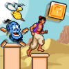 Retro Pixel Aladdin's Adventure Mysterious Castle