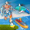 Robot Dolphin Transform Submarine: Army Robot Game下载地址