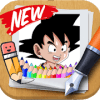 Coloring Goku dragon balls app by fans官方版免费下载