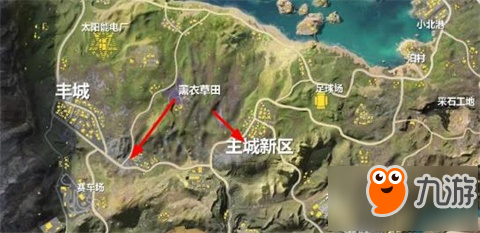 LYB的天堂 荒野行動新地圖薰衣草田打法