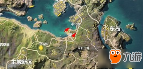 荒野行动新地图柏村攻略 打鱼捞鱼好地点
