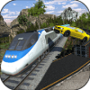 Train vs Car Racing Challenge: 2 Player Race Stunt