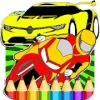 Top Cars Coloring Books