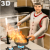 真正的烹饪游戏的3D虚拟厨房厨师破解版下载