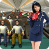 Virtual Air Hostess: Modern Attendant Simulator 3D