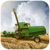 Modern agricultural machinery tractor puzzle