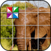 Tile Puzzle Elephant