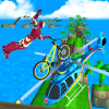 Flying Robot Bicycle - Robot Transformation game