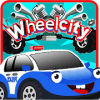 Wheelcity race cartoon
