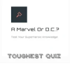 Marvel DC toughest quiz